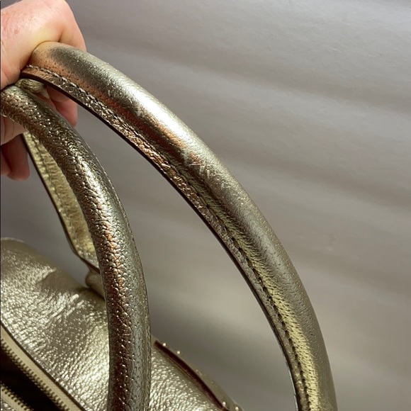 Auth kate spade Leather & Canvas Speedy Purse SALE - Picture 15 of 16